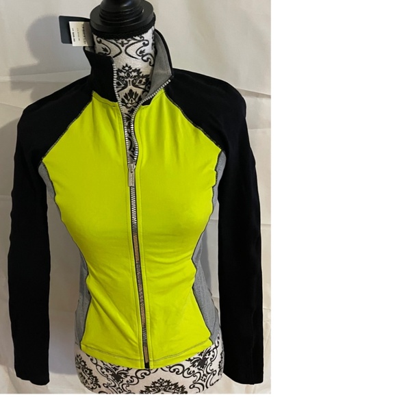 NWT! Bebe Bebe Sport SMALL Funnel Jacket - Picture 1 of 11